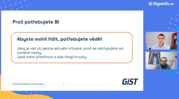 Co je to Business Intelligence a proč "BI" potřebujete i vy?-záznam webináře